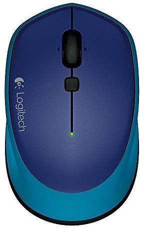 Logitech Wireless Mouse M335 - Blue - فأرة